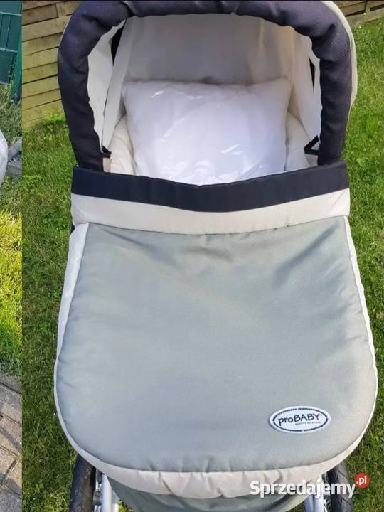 Wózek pro Baby szary zadbany Działdowo sprzedam