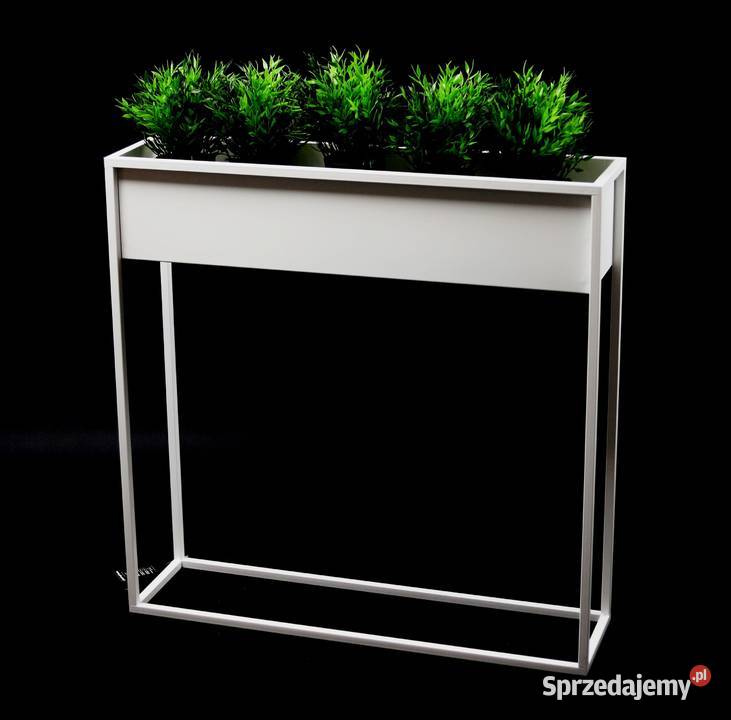 Kwietnik Metalowy Stojak Donica 80x80 skrzynka