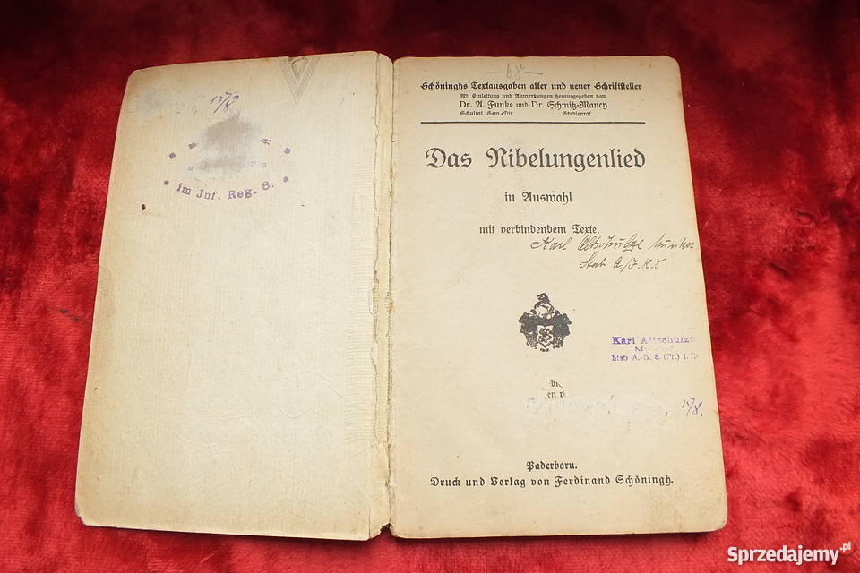 Stara książka z początku XX wieku Żary sprzedam