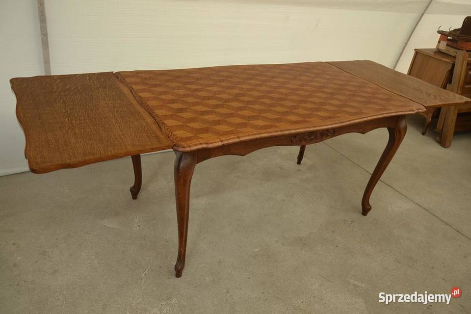 stół ludwikowski rozkładany Meble łódzkie Poddębice