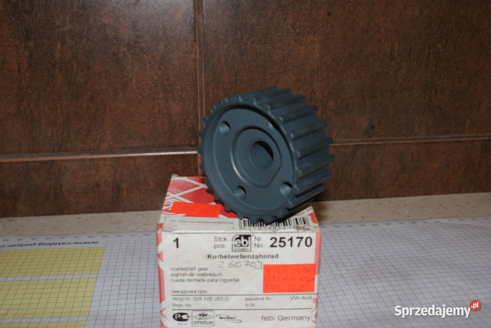 KOŁA WAŁU FEBI 25170 AUDI SEAT TOLEDO II 1628 Części Białobrzegi