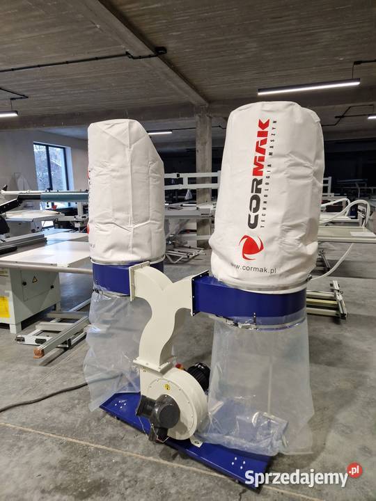 Odciag do trocin CORMAK FM 300S Wyciąg 2 workowy Kalwaria Zebrzydowska