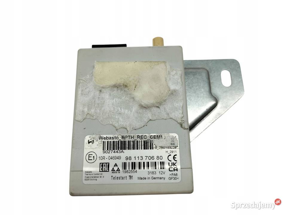 MODUŁ NAGRZEWNICY KLIMATYZACJI 9811370680 Ford