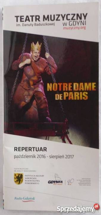 Teatr Muzyczny w Gdyni Repertuar 201610 201708 pomorskie Puck sprzedam