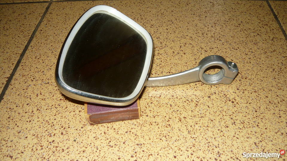 Lusterko motocyklowe retro na rączkę MZ WSK Sokółka