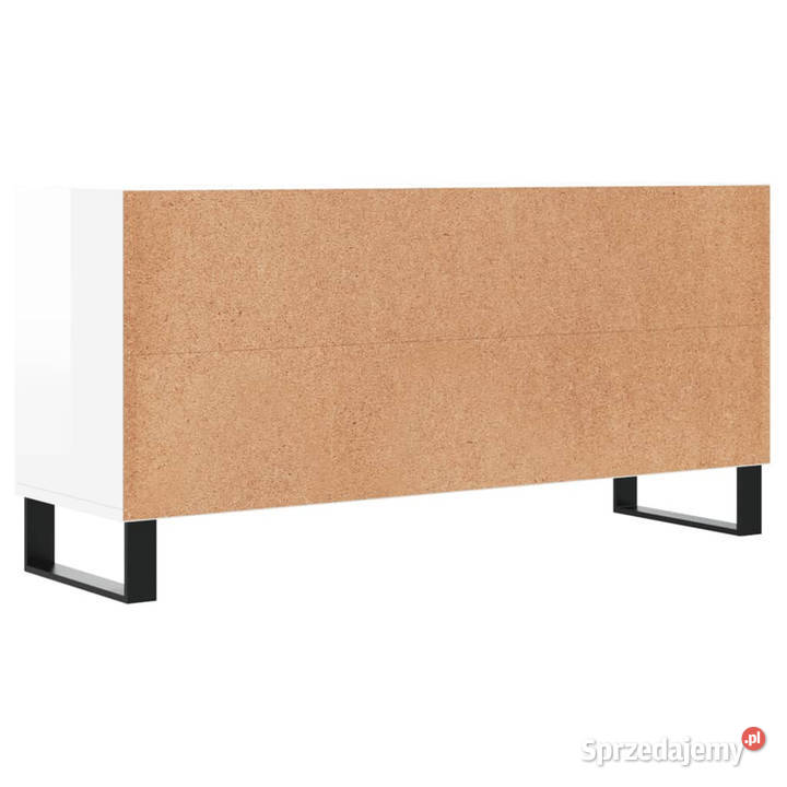 Szafka pod TV biała wysoki połysk 1035x30x50 Warszawa