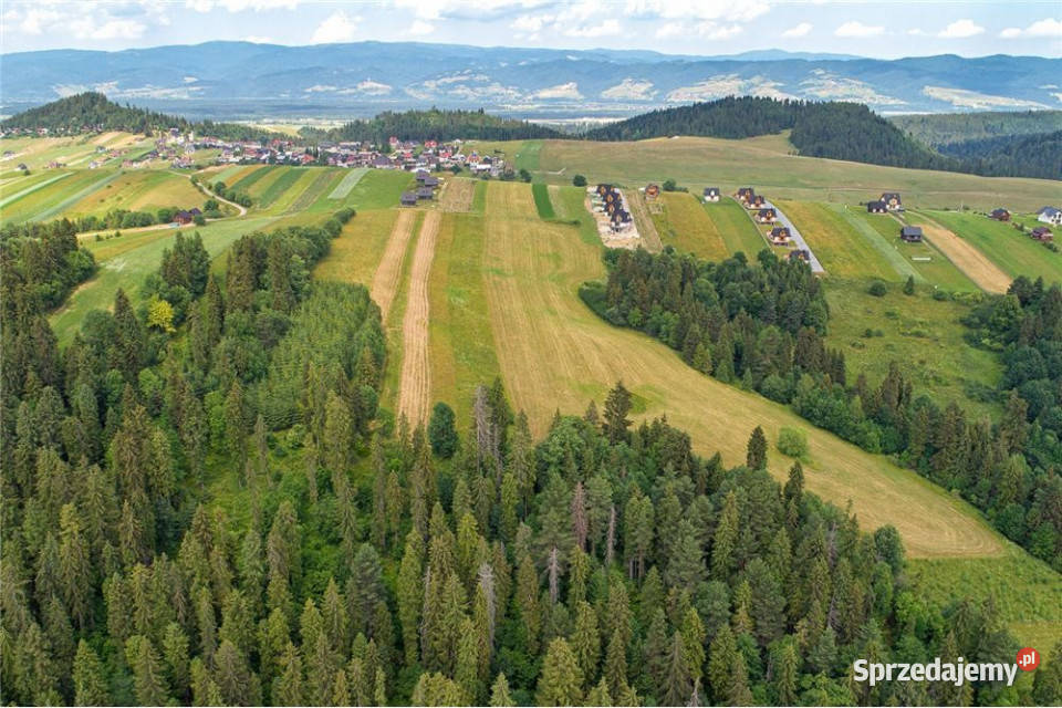 Działka z pięknym widokiem na Tatry Łapsze Wyżne