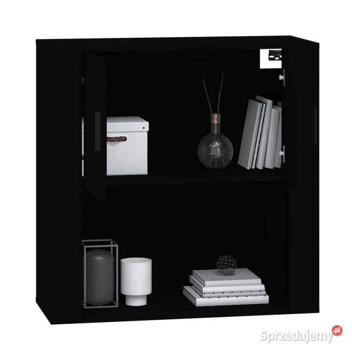 Szafka ścienna czarna 80x33x80 materiał Warszawa sprzedam