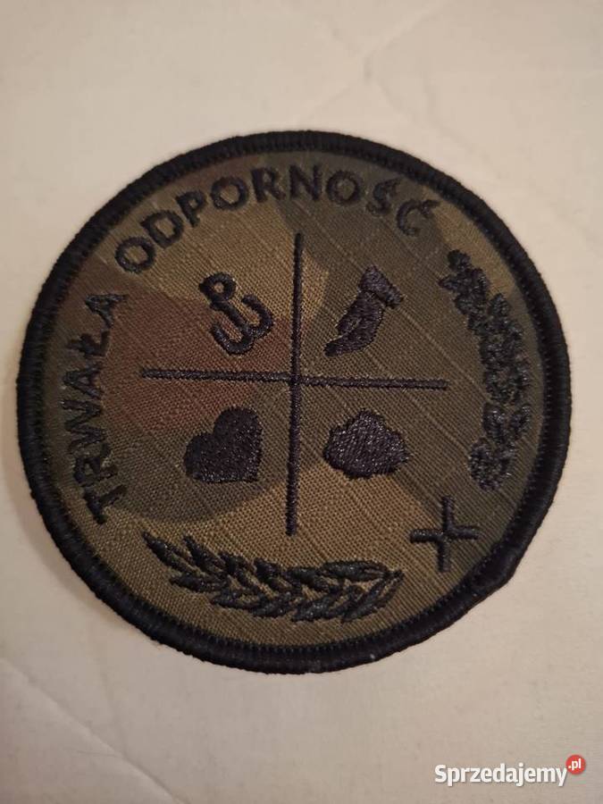 TRWAŁA ODPORNOŚĆ WOT MON rzep naszywka