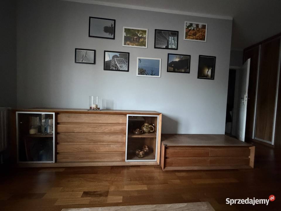 Zestaw drewnianych mebli Wrocław