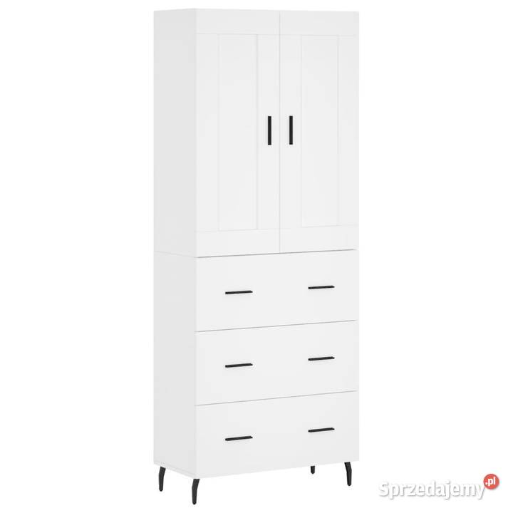 Witrynka biała 695x34x180 materiał mazowieckie sprzedam