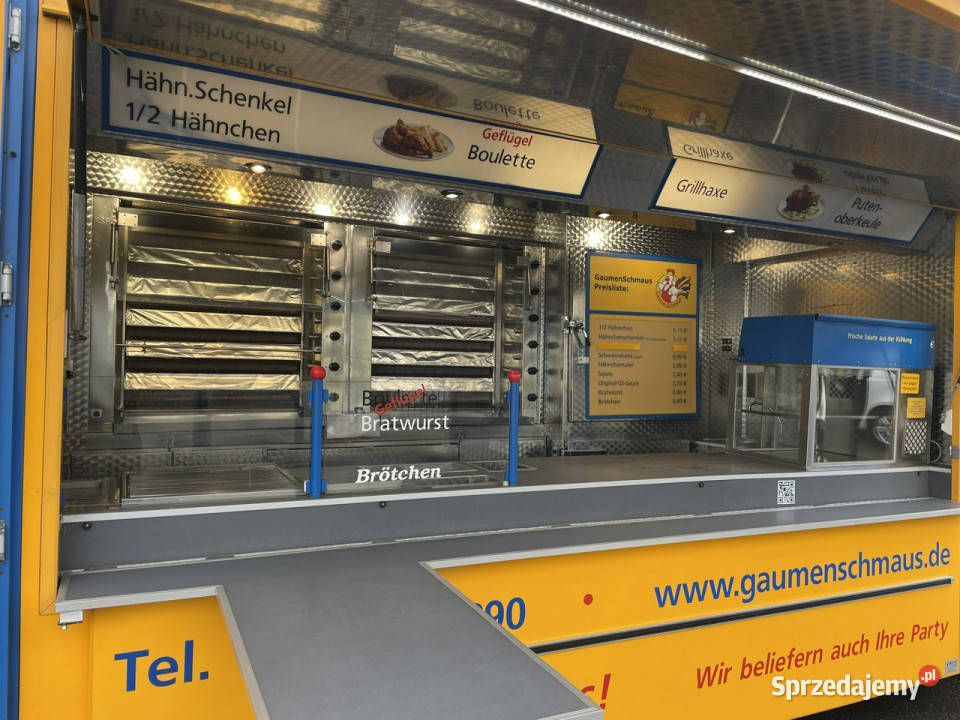 Fiat Ducato Autosklep Autogrill Gastronomiczny nieuszkodzony Syców