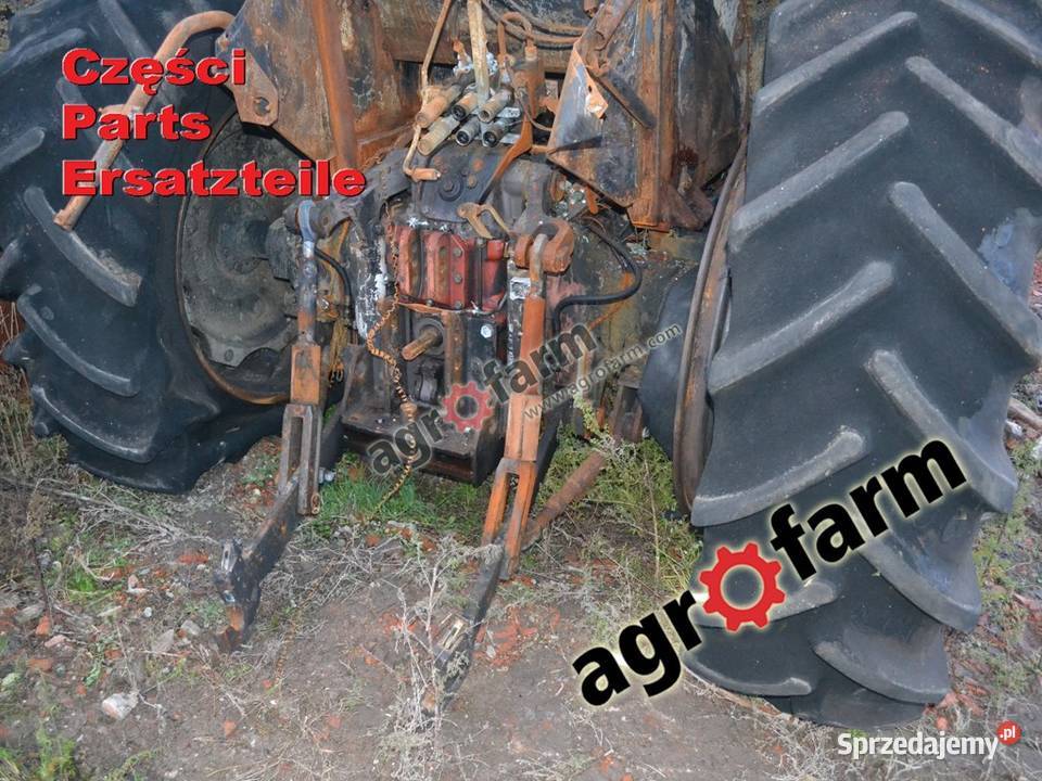 Massey Ferguson 6180 części skrzynia biegów oś Byków
