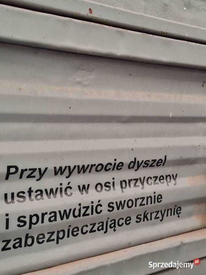Przyczepa Autosan D55 Agco świętokrzyskie Waśniów sprzedam