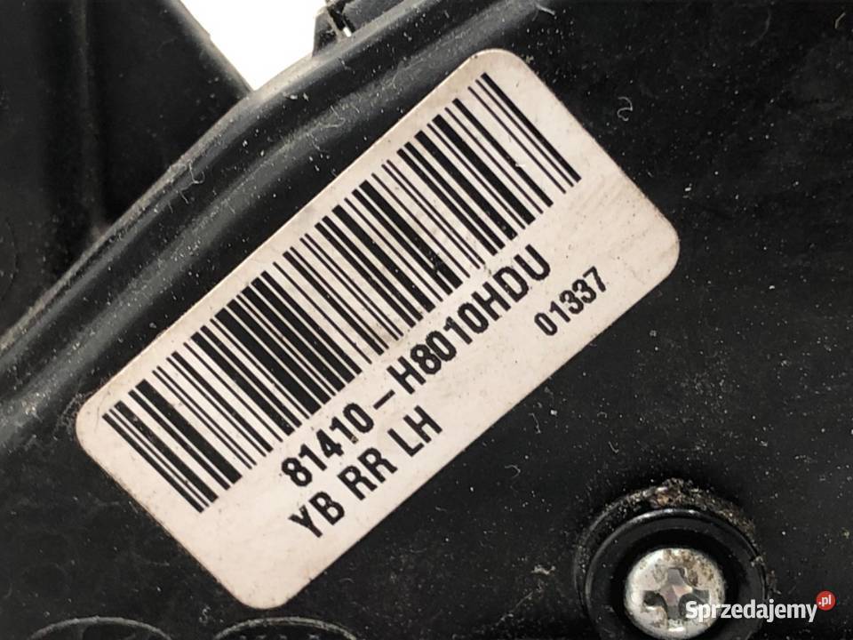 ZAMEK DRZWI LEWY TYŁ KIA RIO IV Hatchback