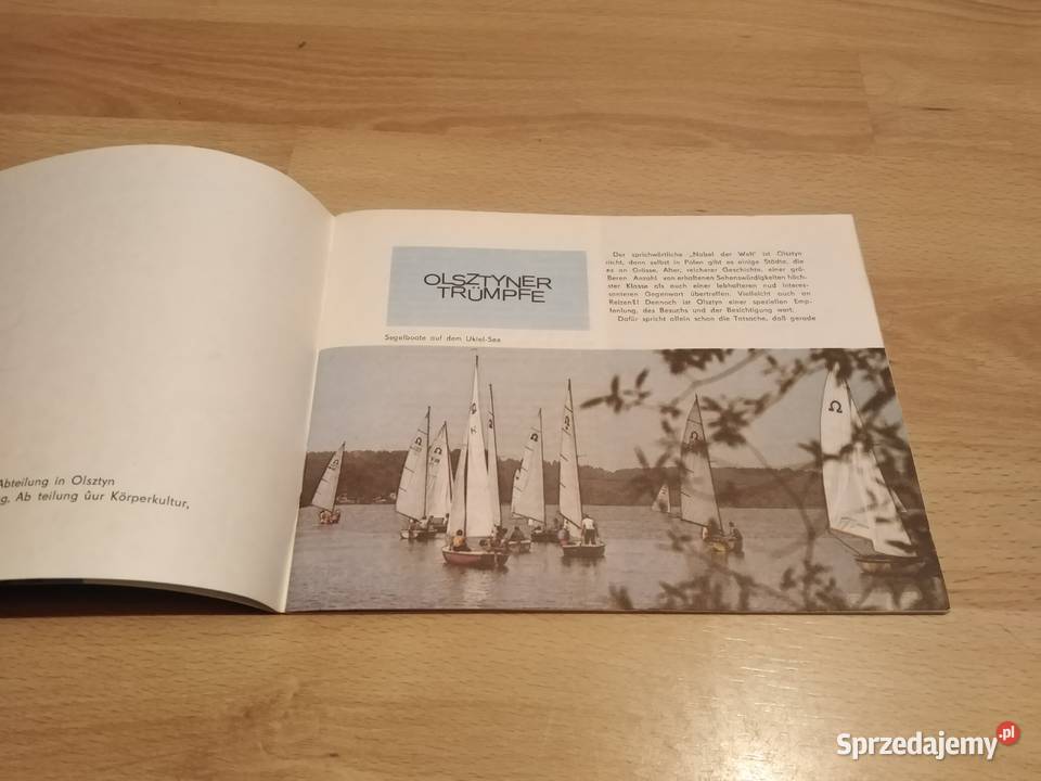 Przewodnik Album Olsztyn Ladt Ein 1980 dolnośląskie