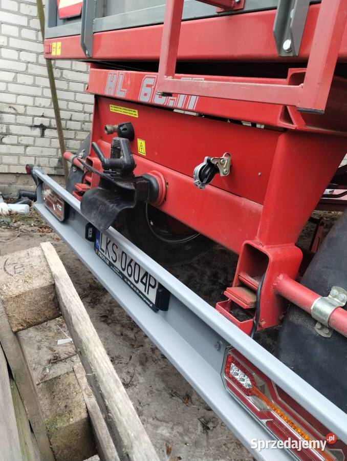 Przyczepa hl6011 dwustronny wywrot nieuszkodzony lubelskie Gorzków-Osada