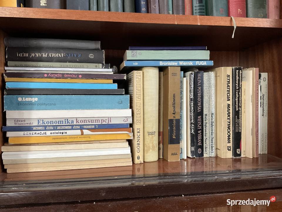 Księgozbiory mieszane dzieła epopeje powieści sprzedam