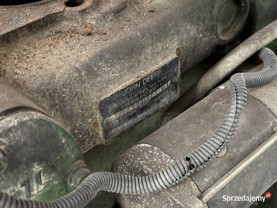 John Deere SE6081 6081 81L Silnik SE500858 Jastrzębniki