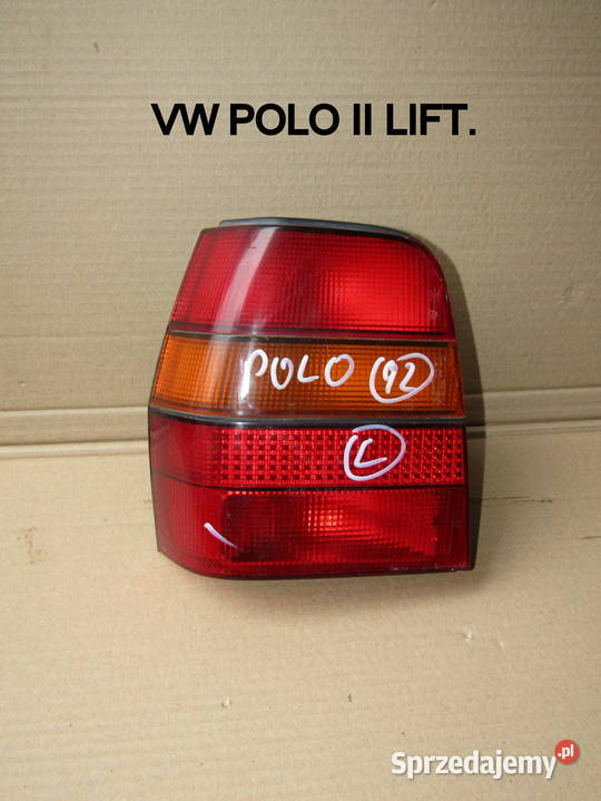 LAMPA TYLNA LEWA VOLKSWAGEN POLO II LIFT1992r osobowe Mysłaków
