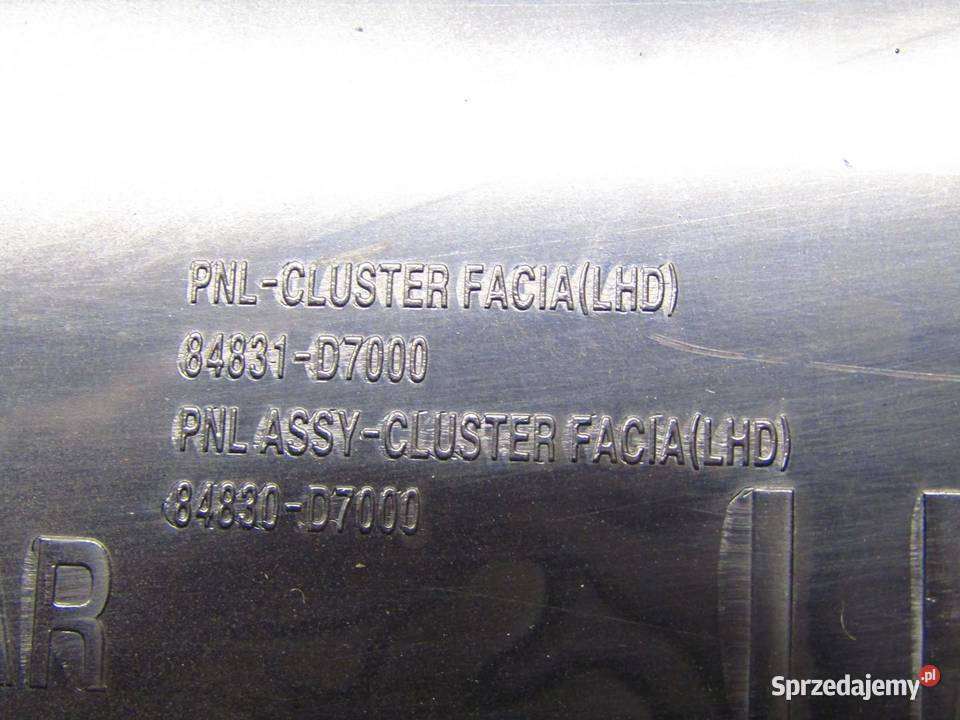 OSŁONA KOKPITU DESKI KONSOLI HYUNDAI TUCSON III lubelskie