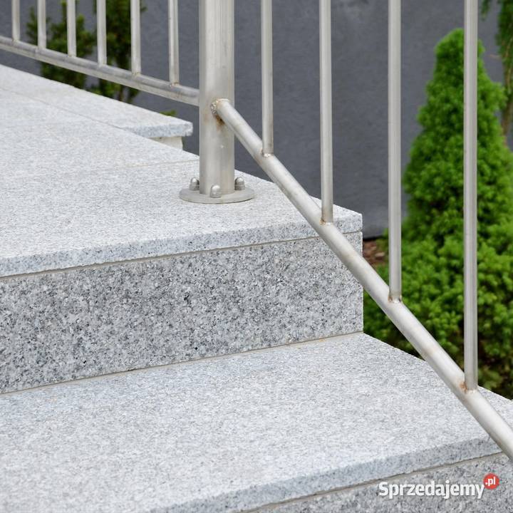 Stopień granitowy Szary Granit G603 szlif Kraków