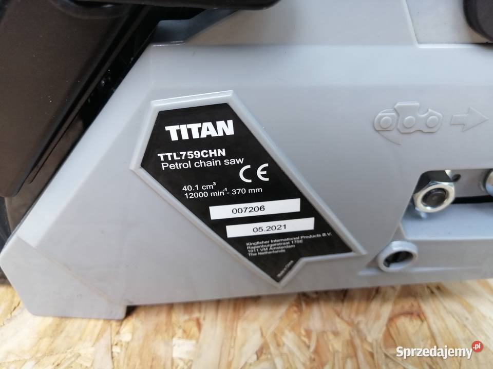 PIŁA ŁAŃCUCHOWA SPALINOWA TITAN TTL759CHN
