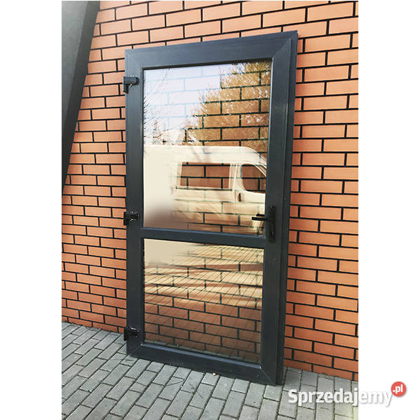 Nowe Drzwi PCV 100x210 antracyt
