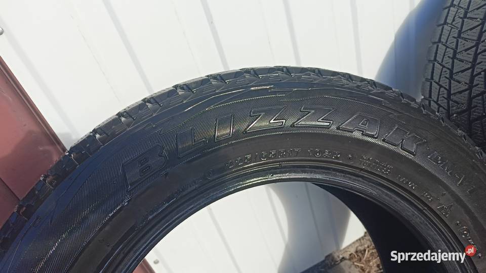 4 opony zimowe 22565R17 Bridgestone Blizzak 17cale warmińsko-mazurskie
