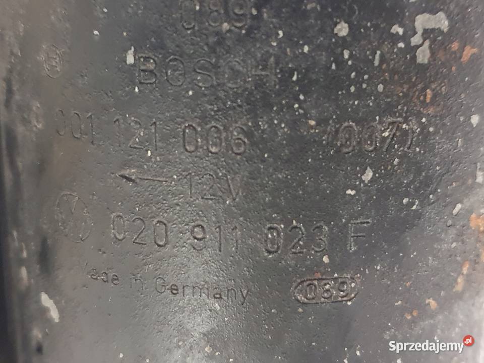 ROZRUSZNIK VW Golf IV 16 16V bosch 0001121006 sprzedam