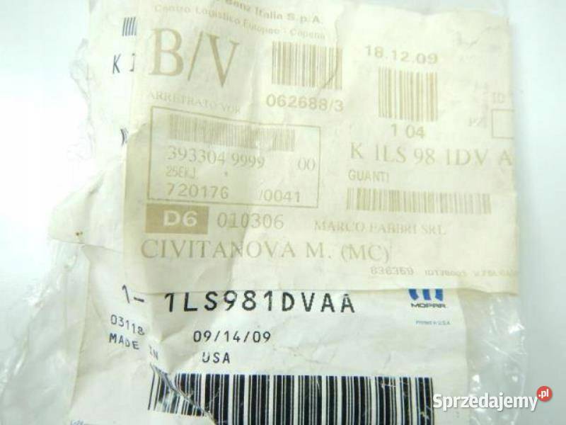 RĄCZKA KLAMKA SCHOWKA DODGE JOURNEY 0910