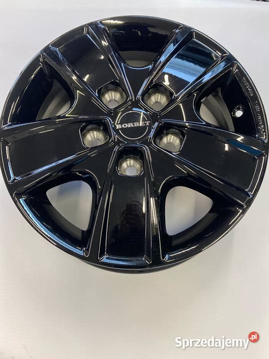 Felgi Borbet CWG black 600x16 5x13000 ET6800 Średnica 16" Częstochowa