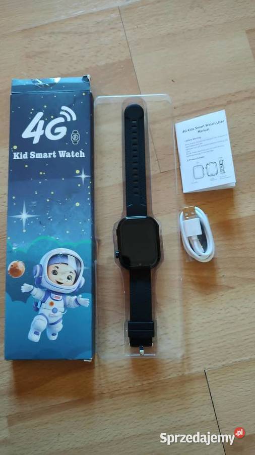 smartwatch dzieci w kolorze czarnym Książ Wielkopolski
