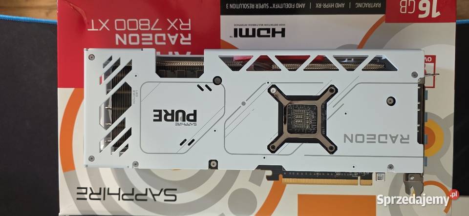Saphire RX 7800 XT 16GB mocna karta do gier śląskie Jastrzębie-Zdrój sprzedam