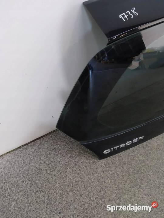 KLAPA TYŁ SZYBA CZARNA Citroen C2 I 20032009 świętokrzyskie