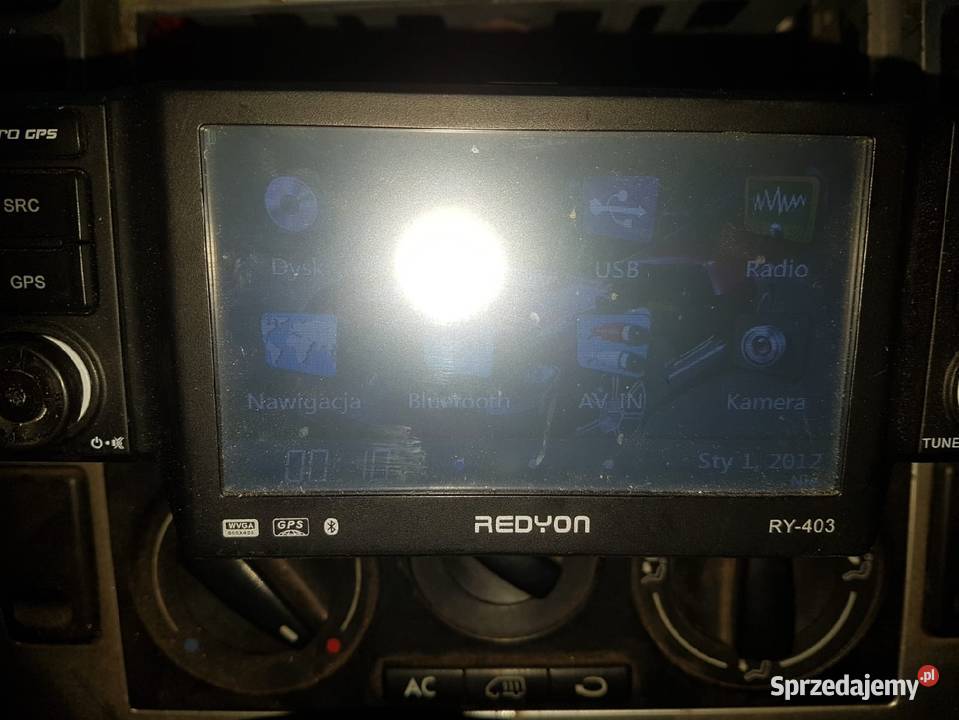 Radio samochodowe REDYON RY403 DvdGpsBluetoth osobowe Gubin sprzedam
