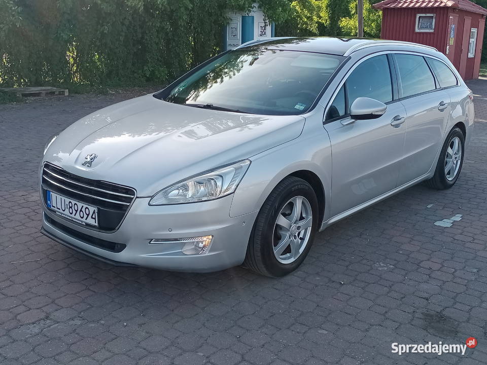 Peugeot 508 20HDI Bogata dużym serwisie Rok produkcji 2013 Łuków sprzedam