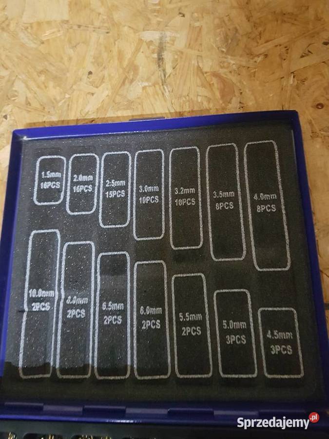 ZESTAW WIERTEŁ TYTAN WIERTŁA 95 DO METALU Głogowa sprzedam