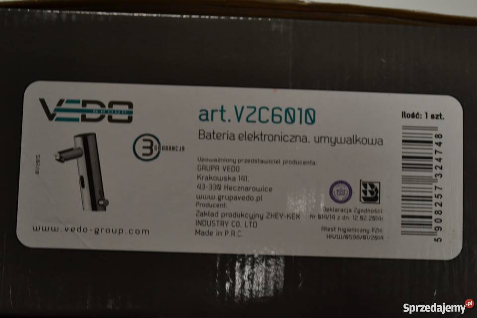 bateria umywalkowa Vede Elektroniczna Zakopane