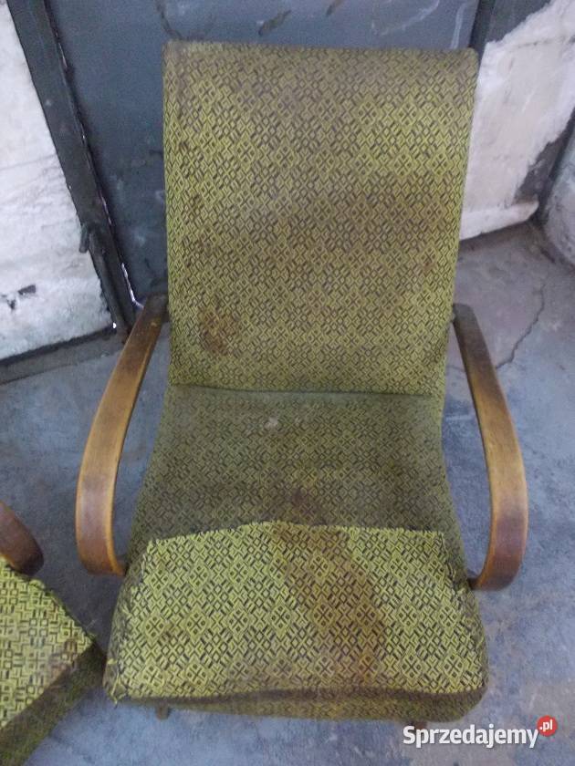 Stare fotel model 53 J Smidek Czechosłowacja TON Fotele