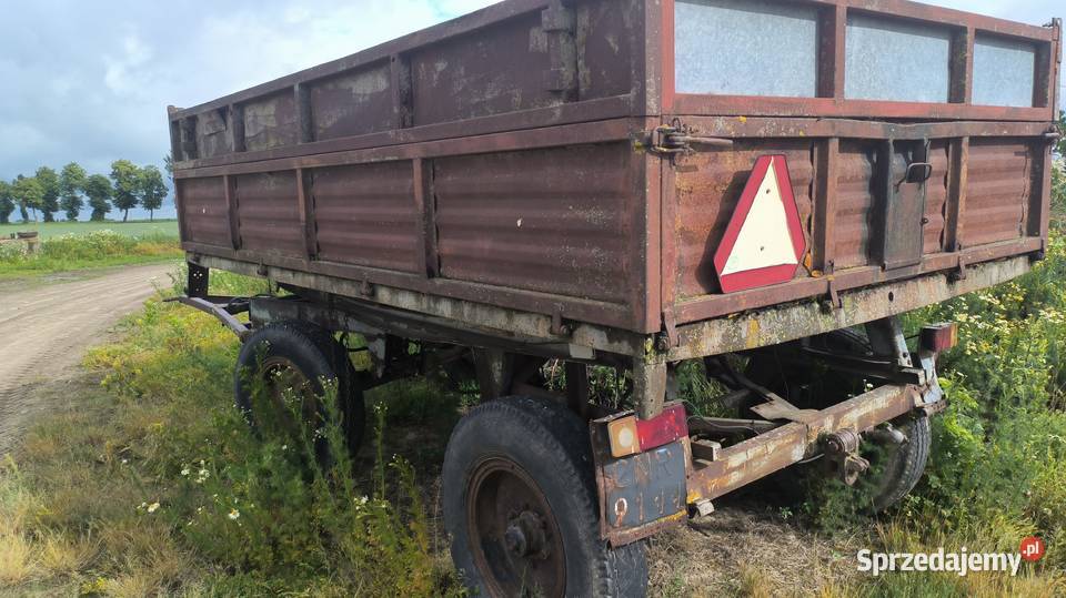 Przyczepa Autosan D47 wywrotka ma 3 strony