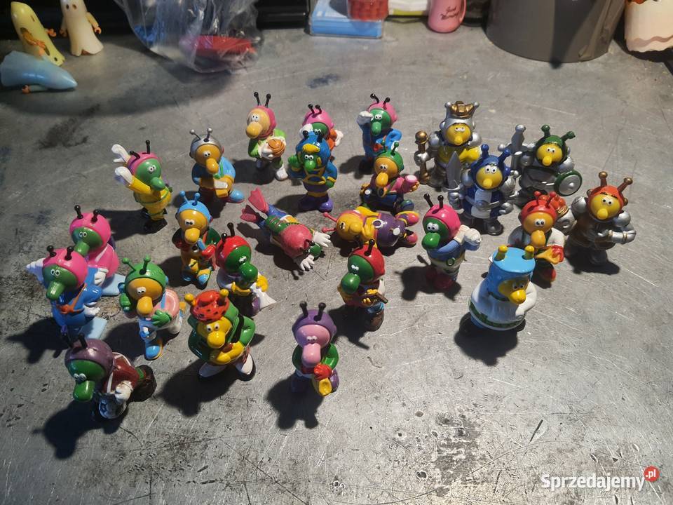 Stare Figurki z jajek niespodzianek Kinder Pozostałe Grodków