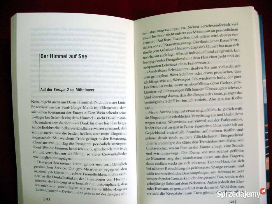 Gebrauchsanweisung fr Kreuzfahrten Thomas Siedlce