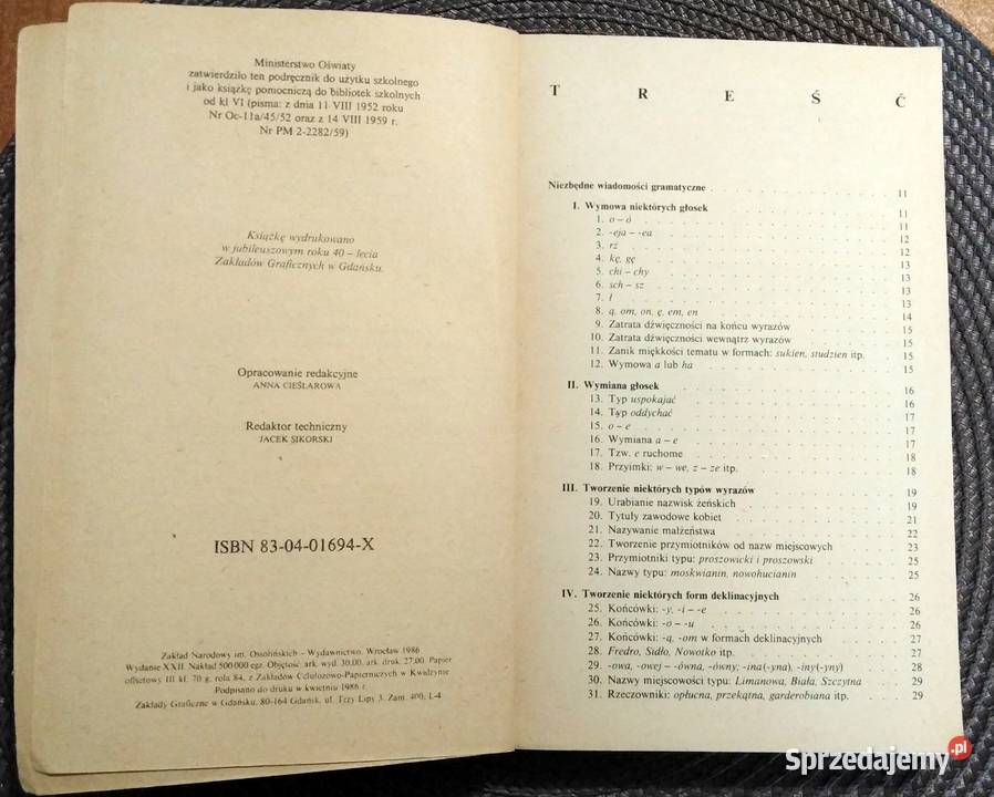 Zasady pisowni polskiej i interpunkcji ze lubelskie Włodawa