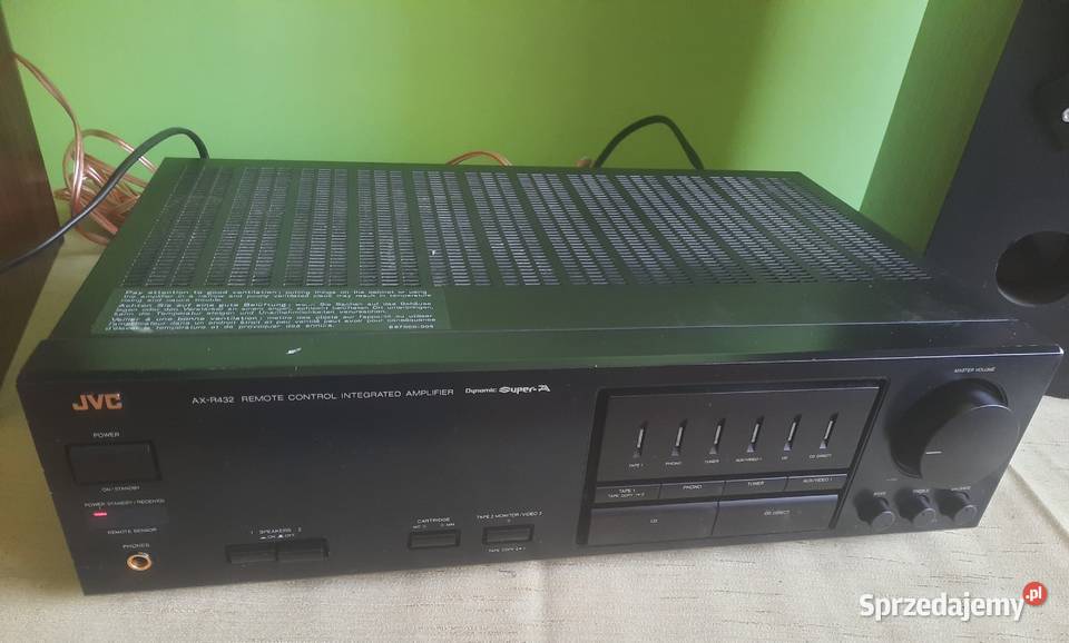 Wzmacniacz JVC AXR 432 Super Aklasyk lata 80 Piasek