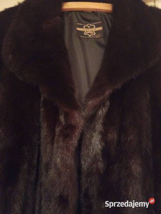 Futro z norek czarne Zimowa  sprzedam