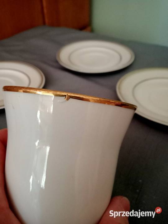 Serwis kawowy z porcelanyWłocławek Łódź