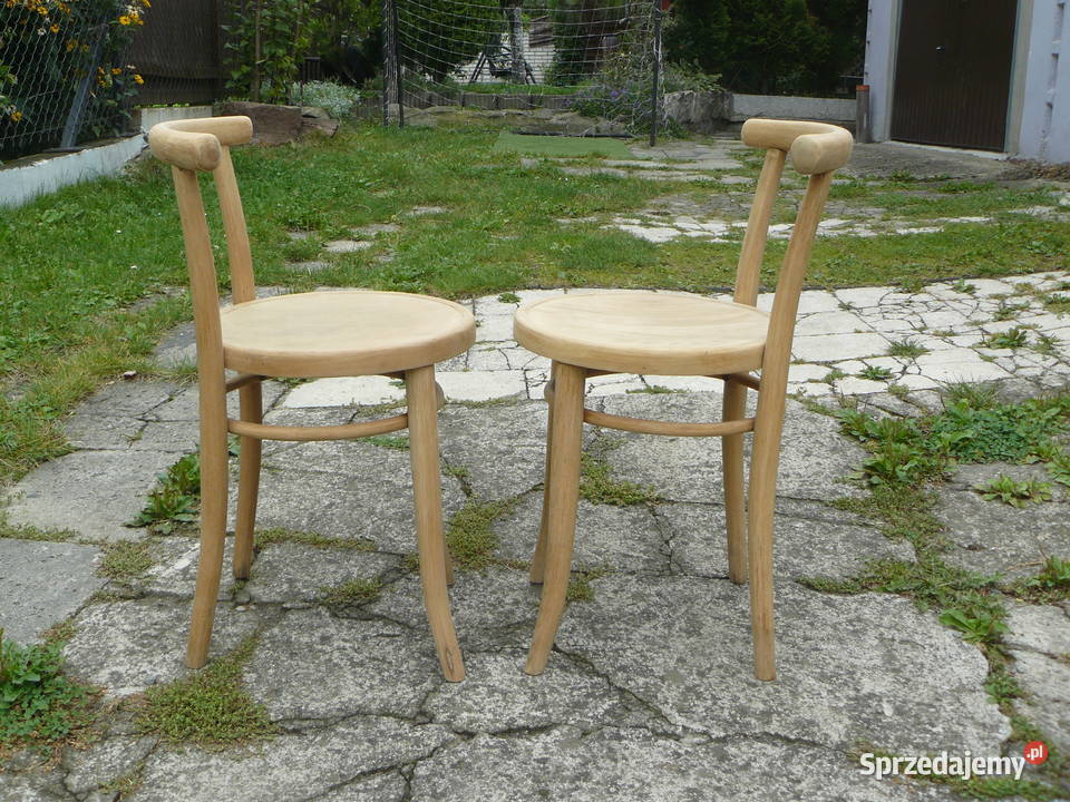 Stare krzesła sygnowane Thonet Nowy Sącz