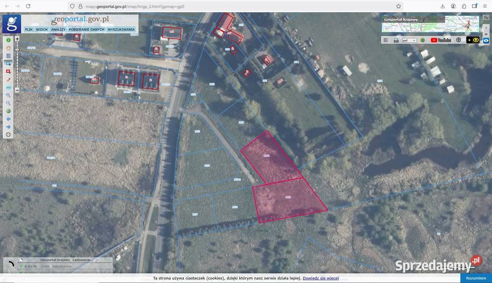 Działka z dużym potencjałem 3195 m Niechorze
