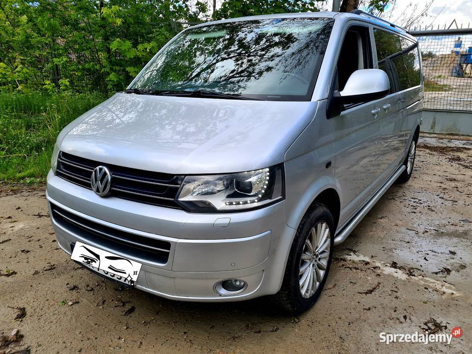 Vw Caravelle Long 20tdi 4x4 automat webasto navi podlaskie Wasilków